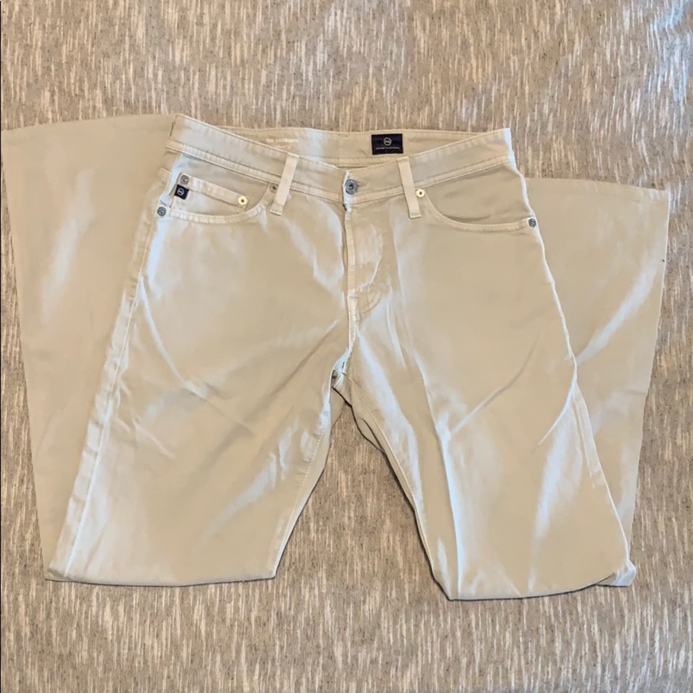 Tan AG khaki pants